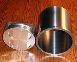 piston and sleeve